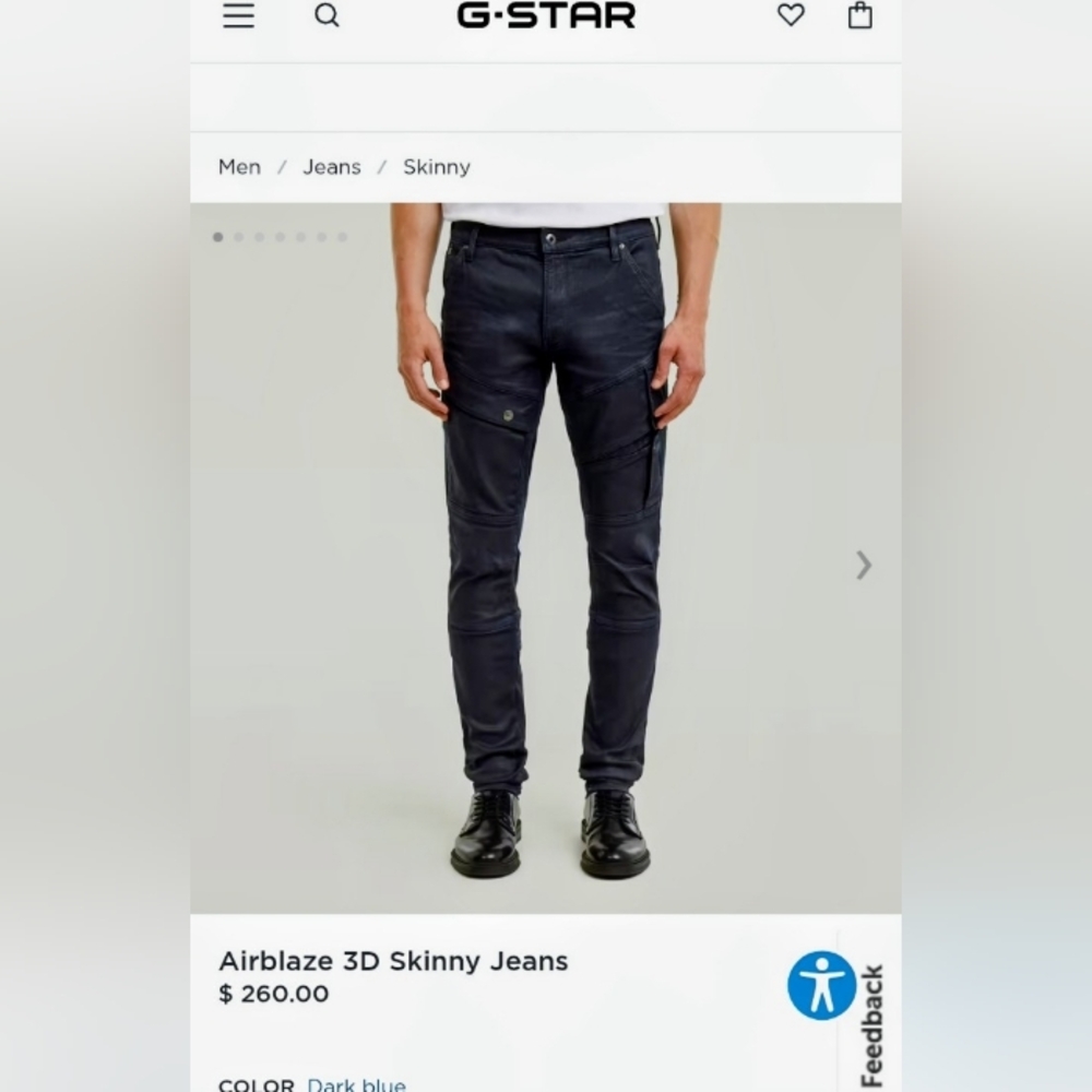 G-Star Raw Airblaze 3D Skinny Jeans